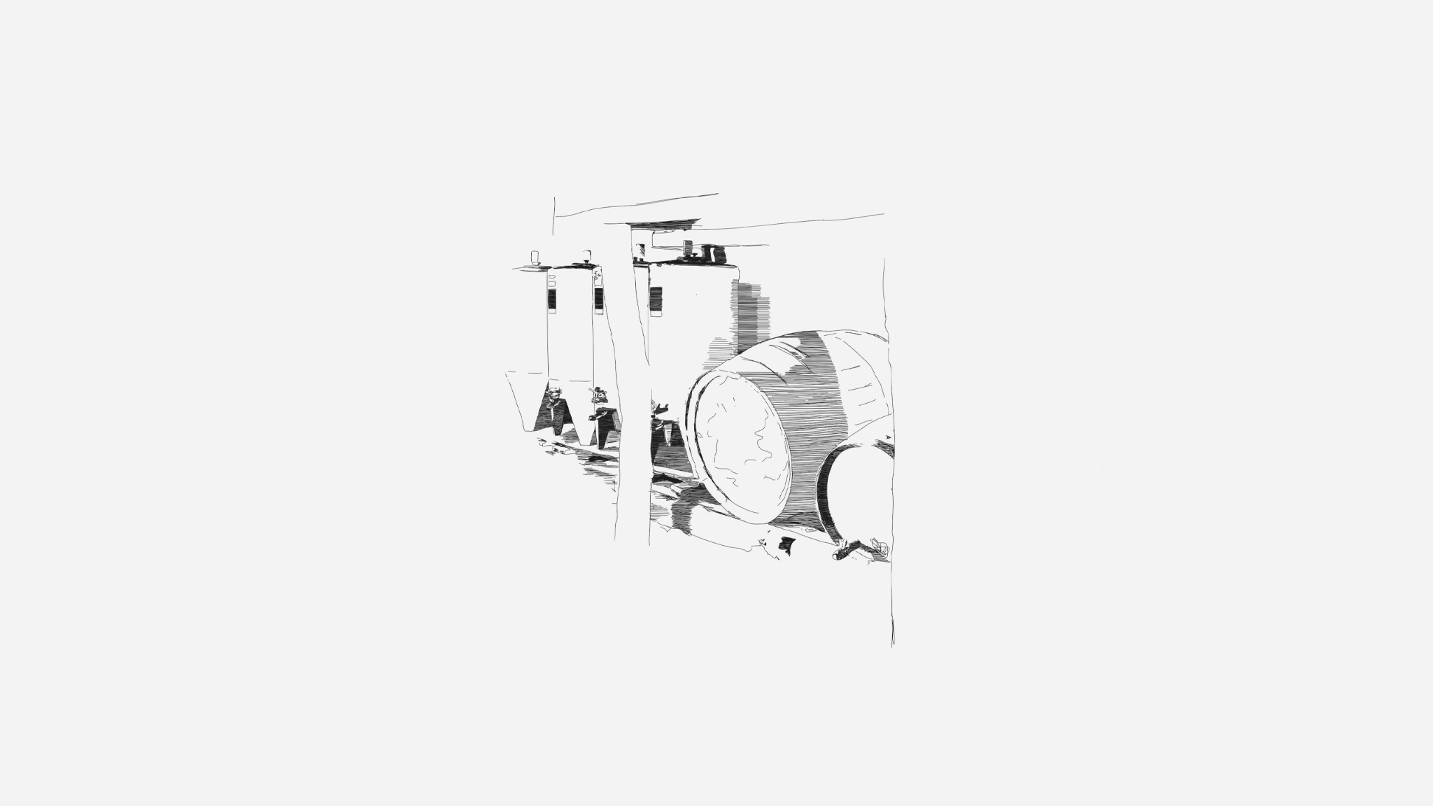 Illustration des cuves de la brasserie