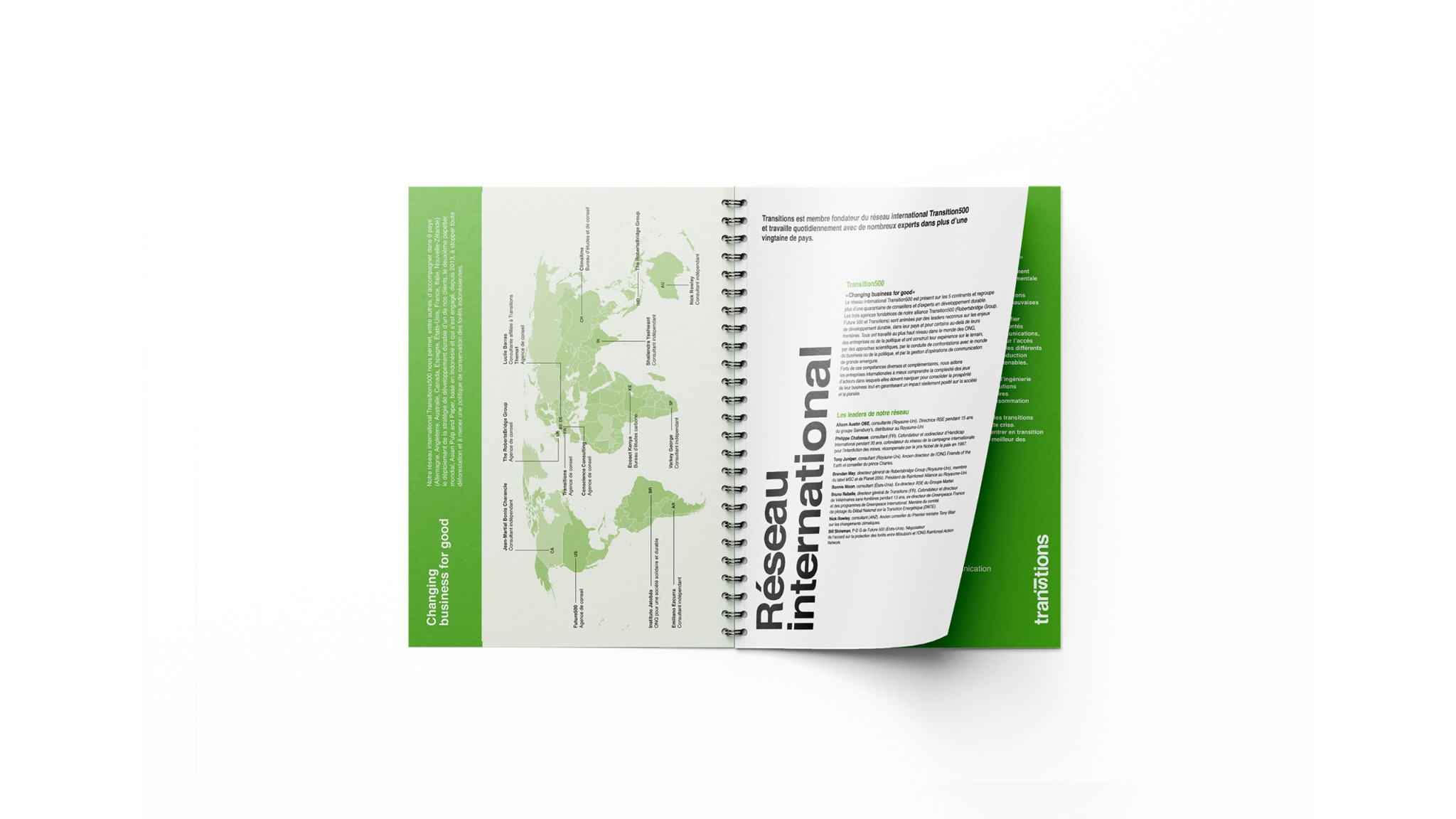 Édition Réseau international de l’Agence Transitions