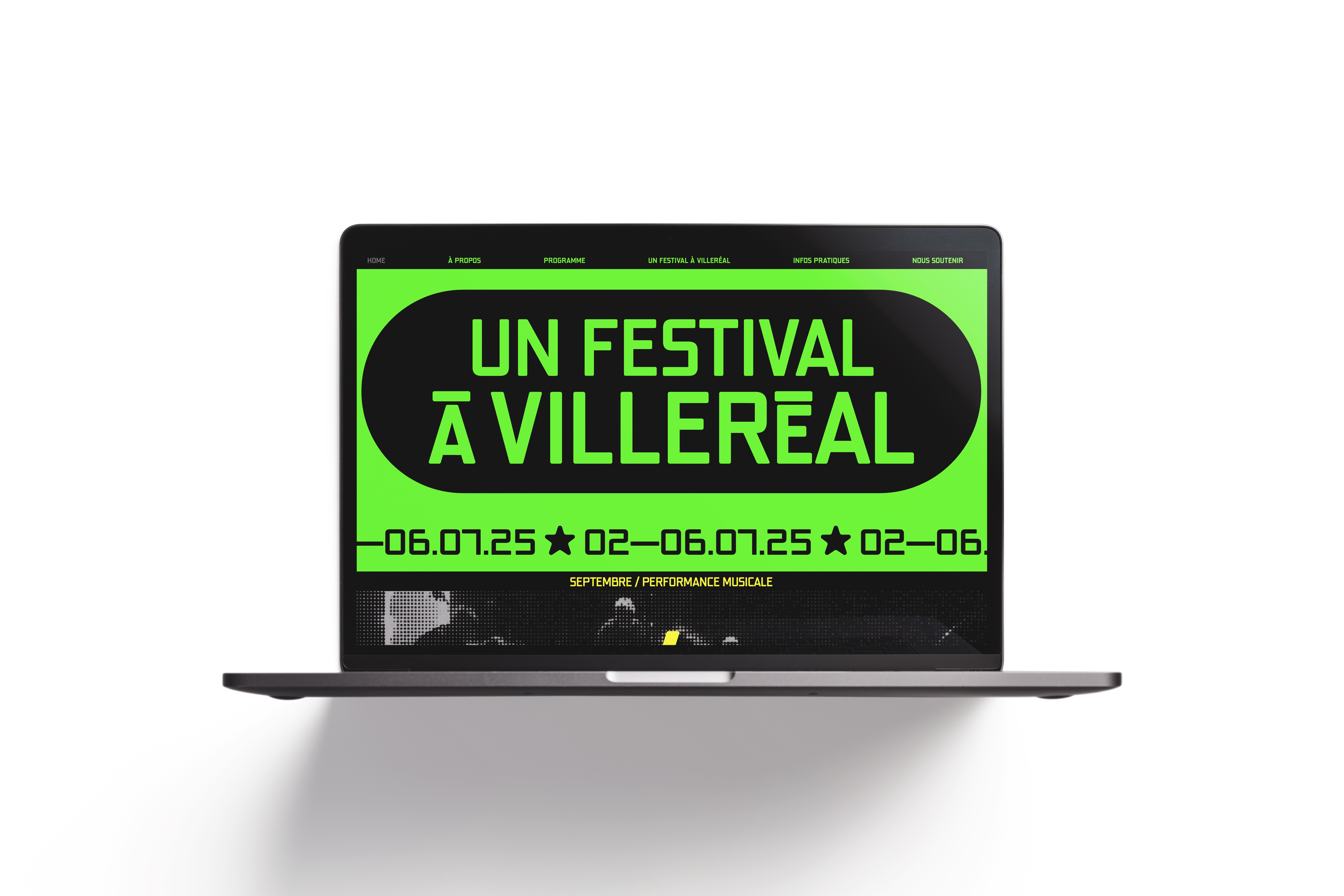 Identité visuelle du festival Vous êtes ici — visuel 6